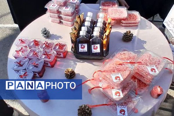 جشنواره انار در دبیرستان حجاب ورامین