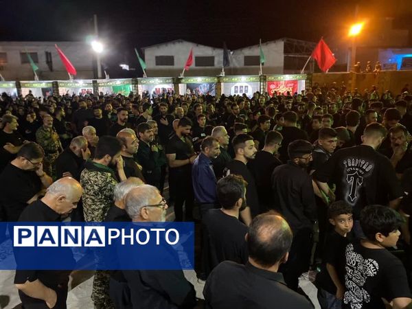 شام غریبان حسینی در گلوگاه 