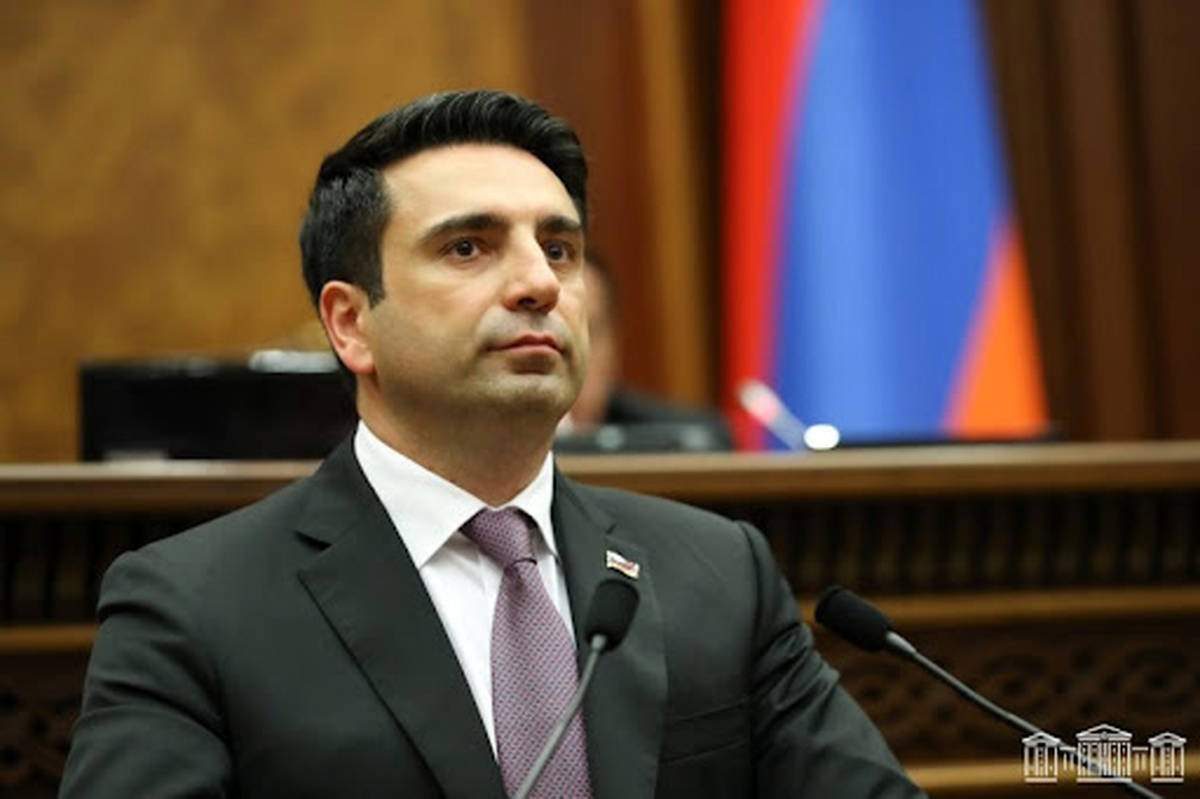 رئیس مجلس ملی ارمنستان حمله تروریستی رژیم صهیونیستی به ایران را محکوم کرد