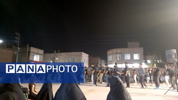 مراسم عزاداری دهه اول محرم در مسجد چهارده معصوم  نیشابور 