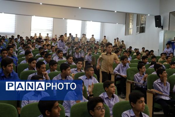 اختتامیه المپیاد درون مدرسه‌ای آموزشگاه پسرانه شاهد افشار 