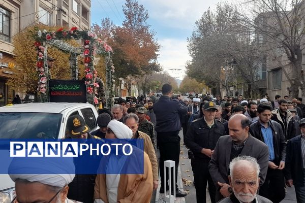 استقبال بی‌نظیر دانش‌آموزان تفرشی از قهرمانان گمنام هشت‌سال دفاع مقدس