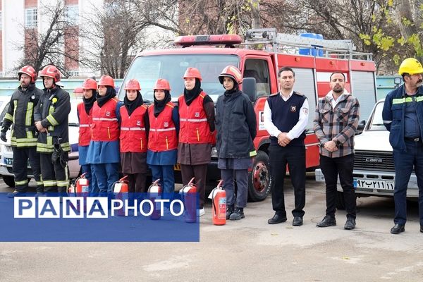 برگزاری بیست و ششمین مانور سراسری زلزله و ایمنی درمدارس استان اردبیل