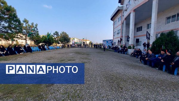 تشییع پیکر مطهر شهید گمنام با عطر فاطمیه