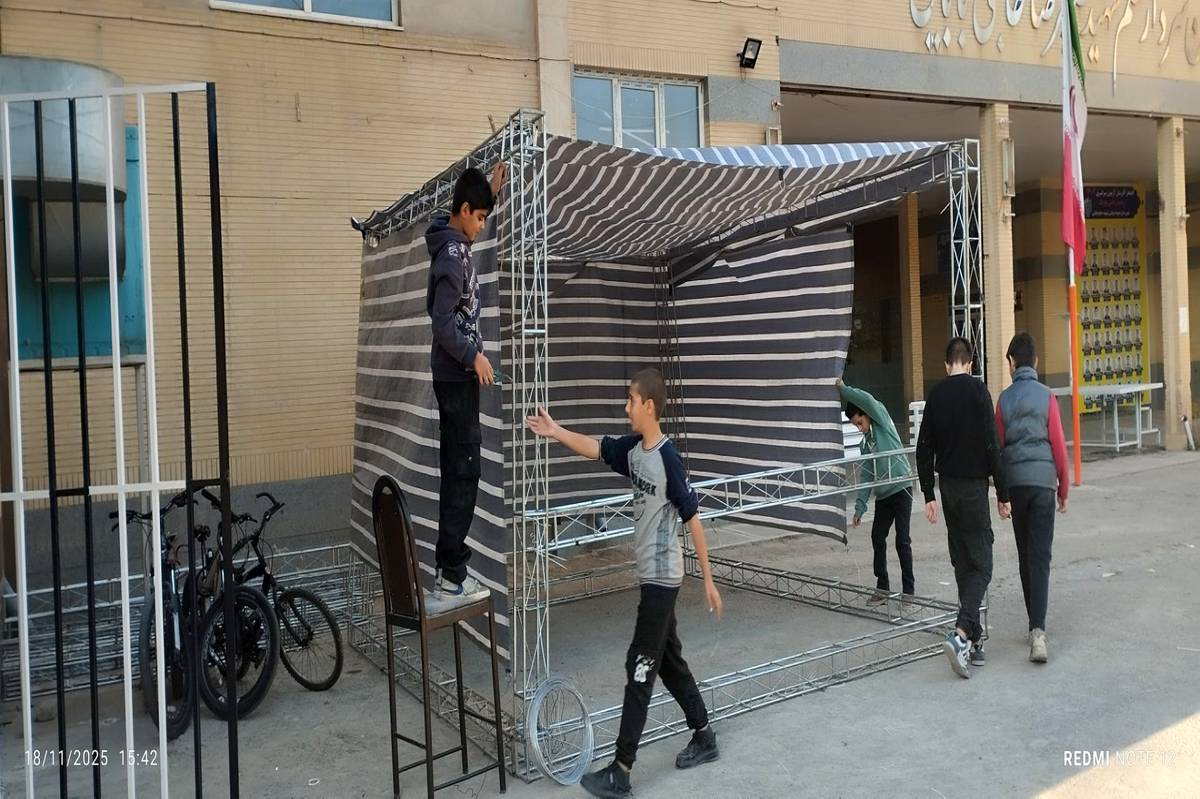 هیئت مشکات، آماده برگزاری مراسم عزاداری شهادت حضرت زهرا (س) شد