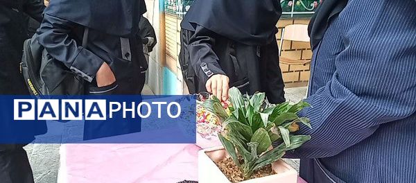 آیین بازگشایی مدارس و استقبال از دانش آموزان در دبیرستان میرزا جعفر سروقد ناحیه یک مشهد