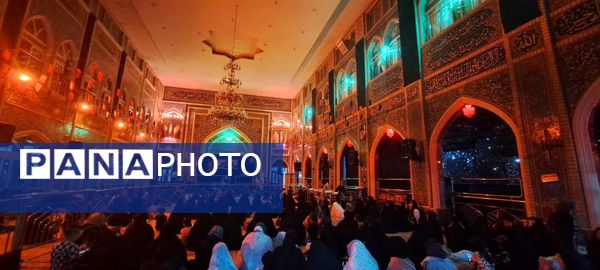 برگزاری مراسم شب سوم عزاداری اباعبدالله(ع) در تکیه ابوالفضلی نیشابور