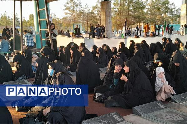 برگزاری اولین سالگرد شهادت شهید دهه هشتادی مدافع امنیت 