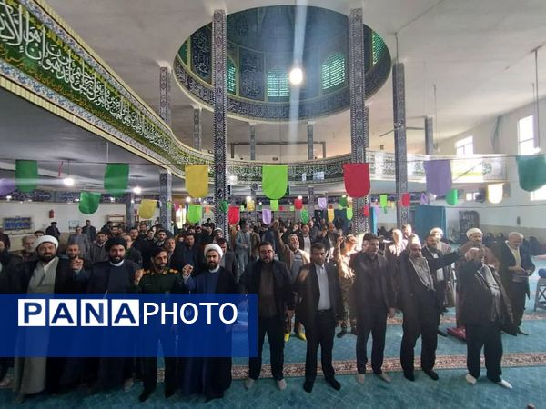مراسم یوم الله ۹ دی روز بصیرت و میثاق امت با ولایت در فیروزکوه