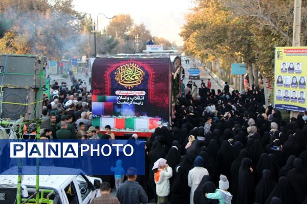 آیین استقبال از شهدای گمنام در سملقان