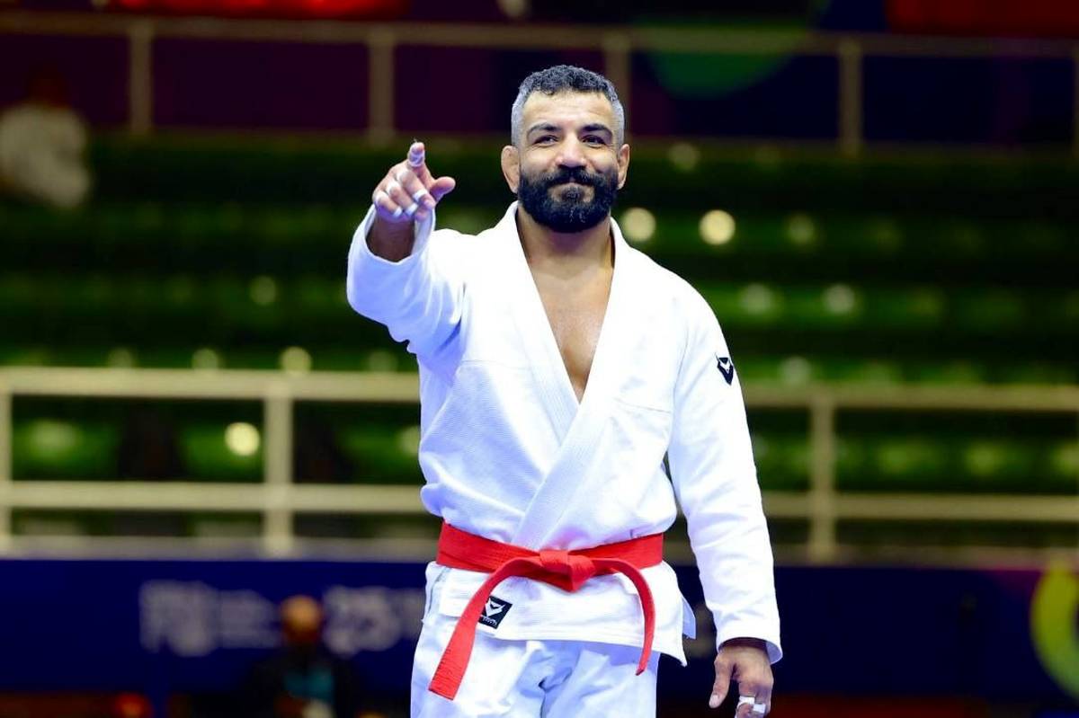 اکبرپور صیاد دومین مدال برنز جوجیتسو ایران