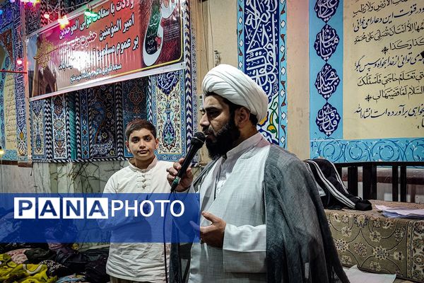 افتتاحیه اعتکاف دانش‌آموزی مسجد قمربنی هاشم باقرشهر 