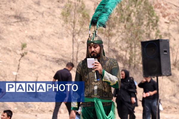 آیین شبیه خوانی عاشورای حسینی در آشخانه