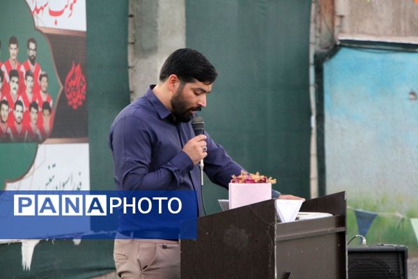 مراسم اختتامیه مسابقات جایزه بزرگ تنیس خاکی بم در مجموعه ورزشی آرشام بم
