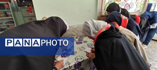 انتخابات شورای دانش‌آموزی در مدرسه شهید خاقانی شهرستان شیروان