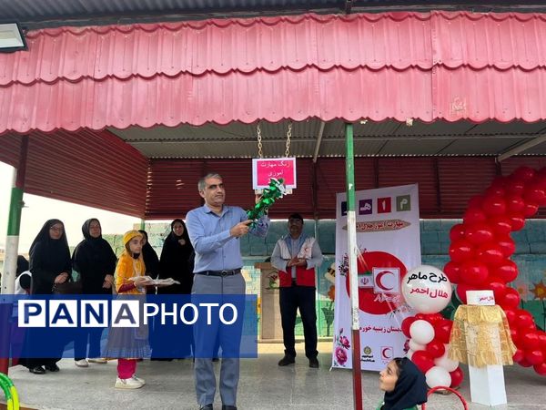 طرح ملی «ماهر و سفیران سلامت» در آموزشگاه زینبیه خورموج دشتی 