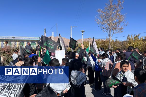 شهادت حضرت فاطمه (س) در مدارس شهر سورمق