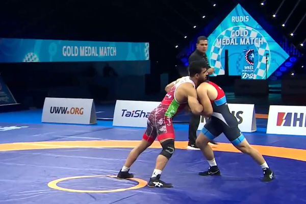 جهانی زاگرب بر گردن فرنگی‌کار خوزستانی؛ علیرضا مهمدی به سکوی نایب‌قهرمانی ایستاد