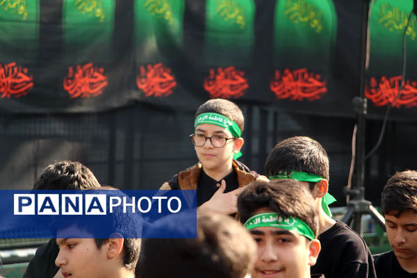 برگزاری مراسم عزاداری شهادت حضرت فاطمه الزهرا(س) در مدرسه شاهد شهیدکاظمی 