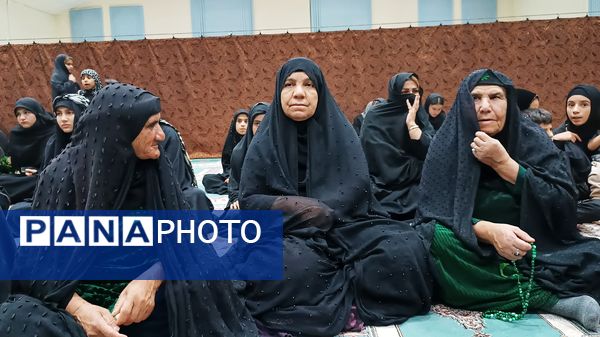  مراسم باشکوه عزاداری شب هفتم محرم در شهرستان مارگون