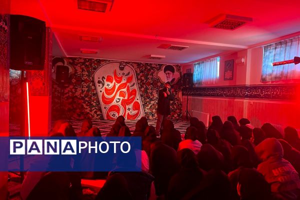  مراسم عزاداری در ایام فاطمیه در مدارس شهرستان ملارد