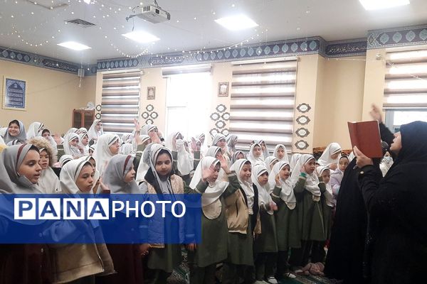 مراسم عزاداری وفات حضرت زینب (س) در ناحیه دو شهرری 