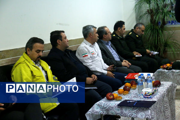 جلسه هماهنگی بیست و ششمین مانور سراسری زلزله در آذربایجان شرقی