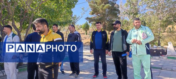 برگزاری مسابقات دارت و طناب‌کشی به‌مناسبت هفته فراجا در شهرستان شیروان