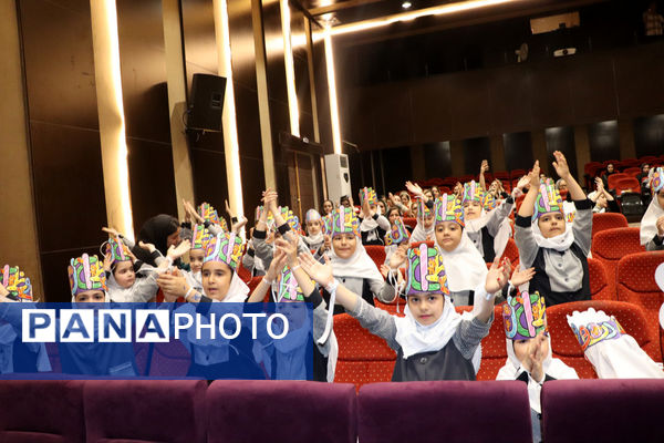 برگزاری جشن الفبای دانش‌آموزان دبستان دخترانه سما شیروان