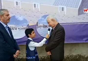 کلنگ‌زنی اولین مدرسه با معماری ویژه برای دانش‌آموزان خاص در کاشان