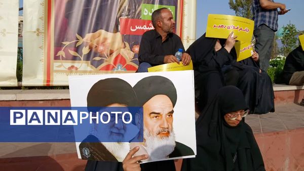 برافراشتن پرچم غیرت با بدرقه شهدای اقتدار