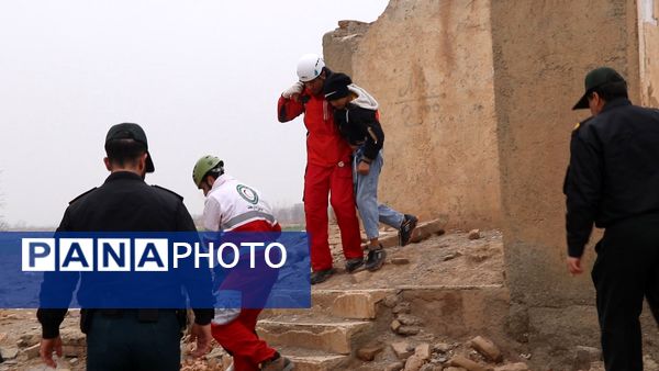 مانور زلزله با محوریت ارزیابی کمیته‌های بحران در سالروز زلزله بم در نظرآباد