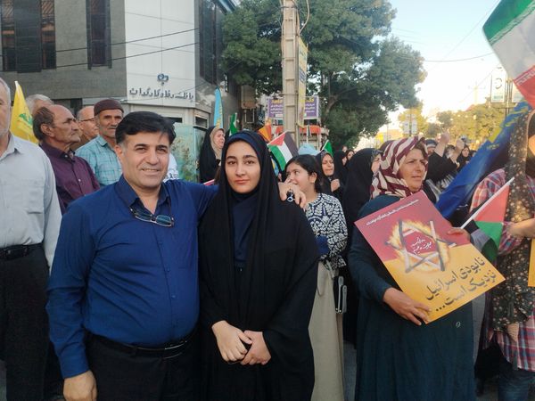 خروش مردم انقلابی قروه برای پیروزی جمهوری اسلامی 