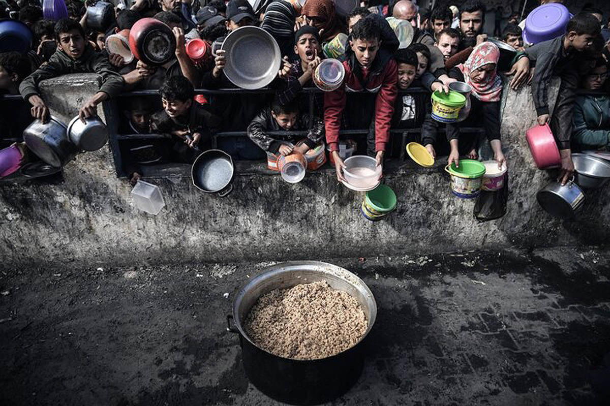 محاصره و گرسنگی شدید، جان ساکنان غزه را در معرض خطر قرار داده است