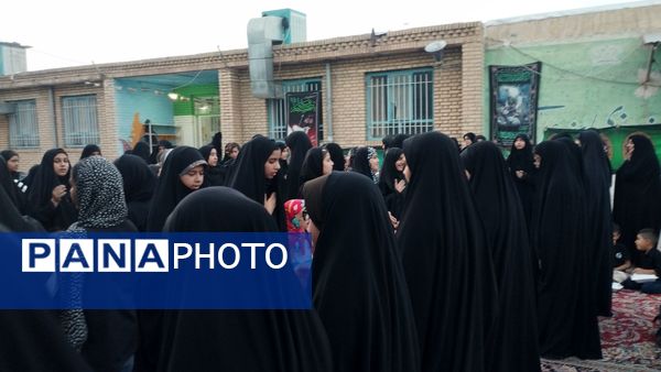 برگزاری هیئت دختران حاج قاسم در شهرستان خلیل آباد 