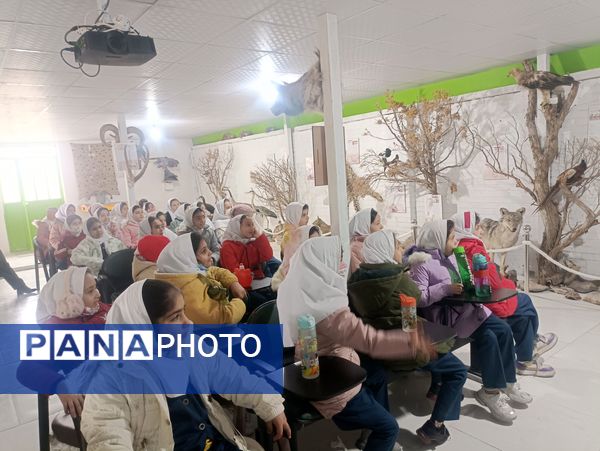 بازدید دبستان دخترانه شاهد۲ حضرت رقیه(س)، از موزه حیات وحش شیروان