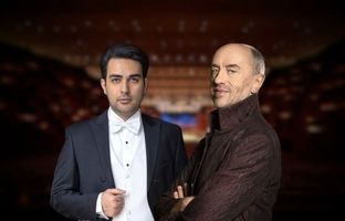 رضا فکری در کنار رهبر سرشناس فرانسوی روی صحنه می‌رود