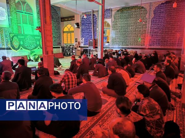 مراسم احیا شب بیست و یکم ماه مبارک رمضان در مسجد امام خمینی(ره) حسن آباد جرقویه