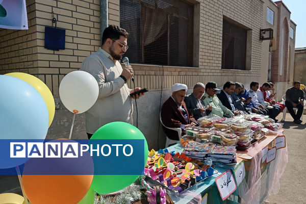 حضور مسئولان شهرستان جعفرآباد قم در دبستان حضرت زینب(س)