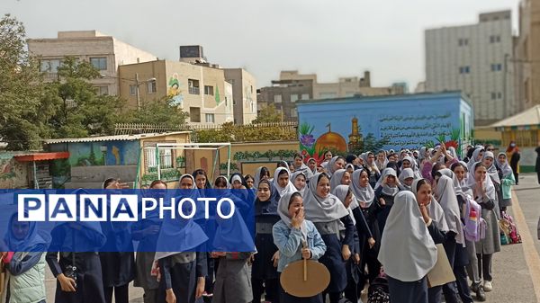 حال و هوای دانش آموزان در آغاز سال تحصیلی در دبستان نیایش۲ 
