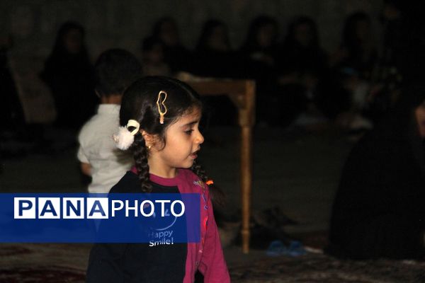 مراسم عزاداری شب هفتم محرم در مسجد امام هادی(ع) شهرکرد