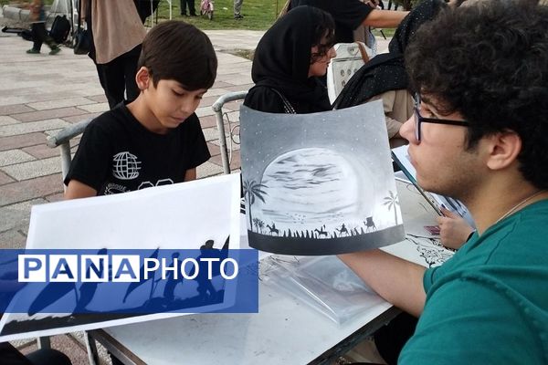 برگزاری نمایشگاه نقاشی در ناحیه دو بهارستان ‌