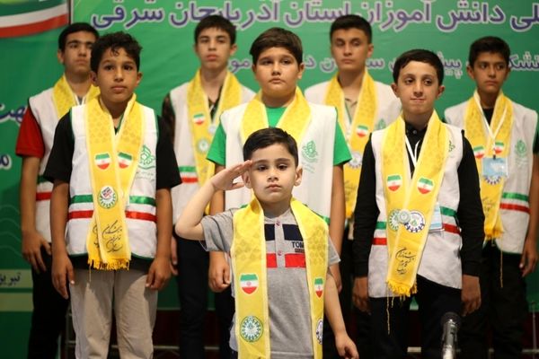 اختتامیه پیش اردوی ملی پیشتازان پسر آذربایجان شرقی