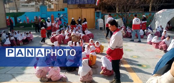 برگزاری مانور زلزله در سملقان