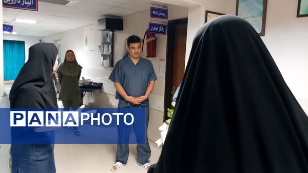 تقدیر از درمانگران سفیدپوش