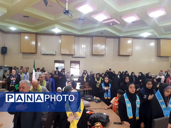 مراسم سالروز تأسیس سازمان دانش‌آموزی در مازندران