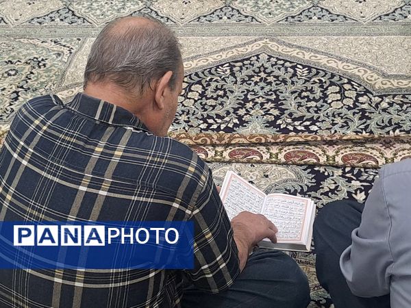 مراسم شب اربعین در مسجد الهادی نیشابور