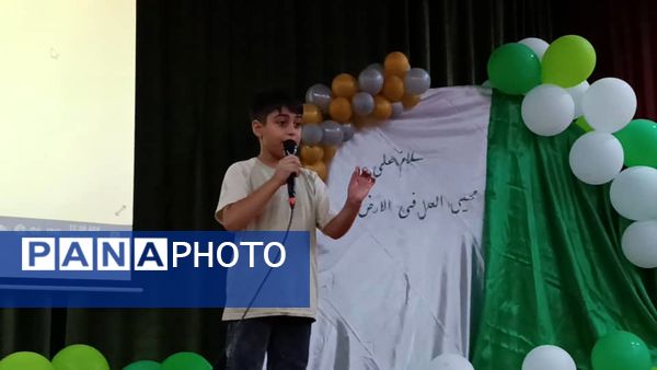 آیین اختتامیه طرح اوقات فراغت و جشن بیعت در کانون فرهنگی تربیتی رضوان محمودآباد