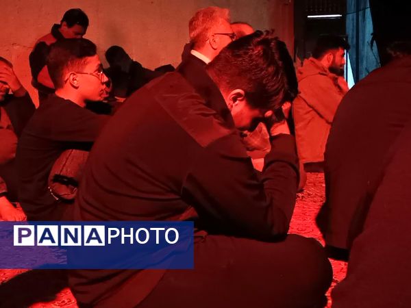 مراسم عزاداری دهه فاطمیه در مسجد مهرولایت با میهمانی شهید گمنام