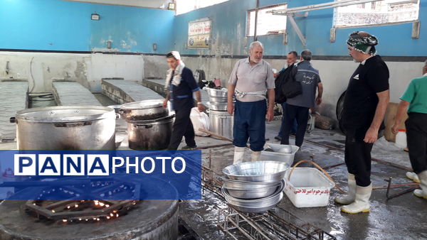 خدمت رسانی موکب امام رضا ( ع ) شهرستان سبزوار در کربلای معلی
